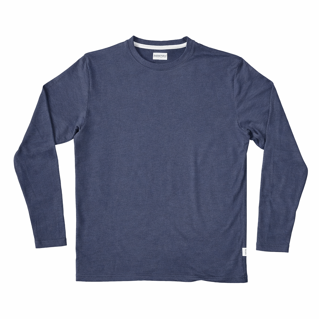 Bamboo Long Sleeve | 100% Natural Comfort – Gris Obscuro.