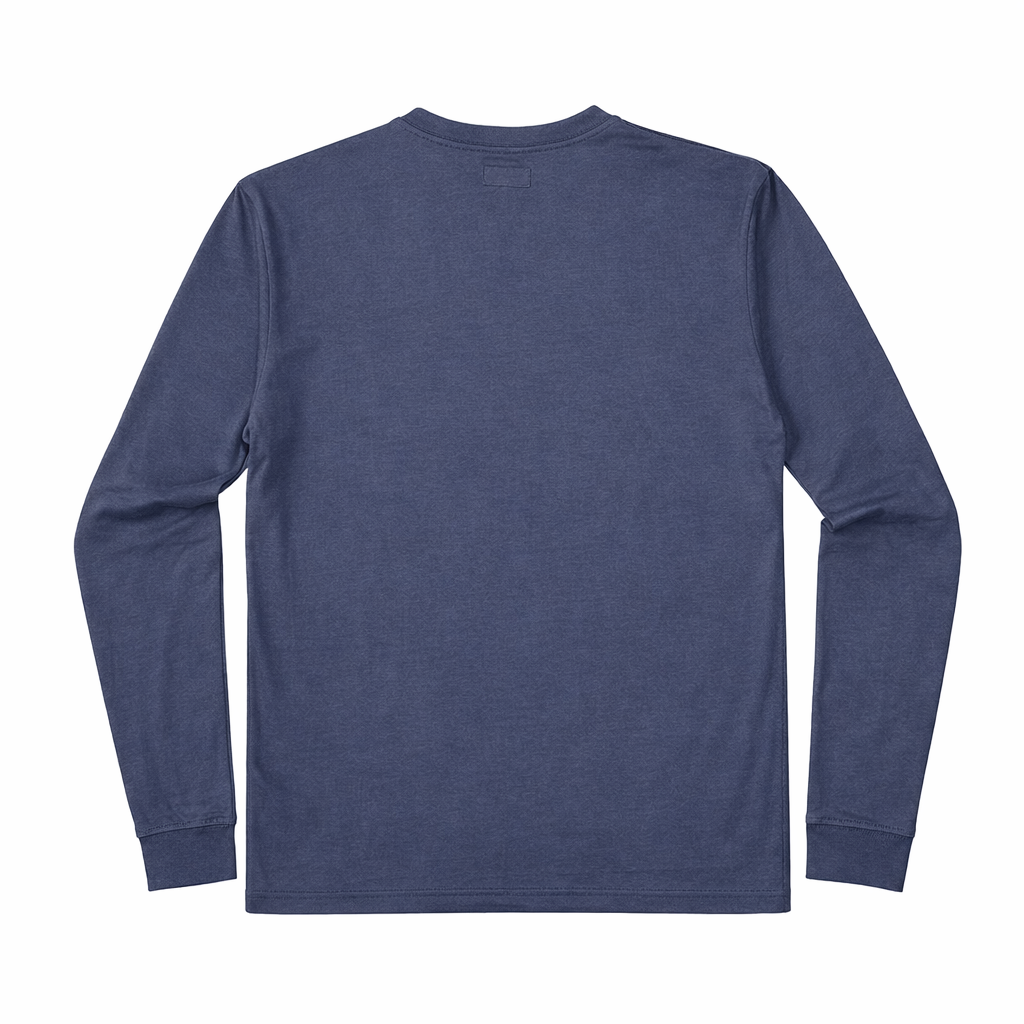 Bamboo Long Sleeve | 100% Natural Comfort – Gris Obscuro.