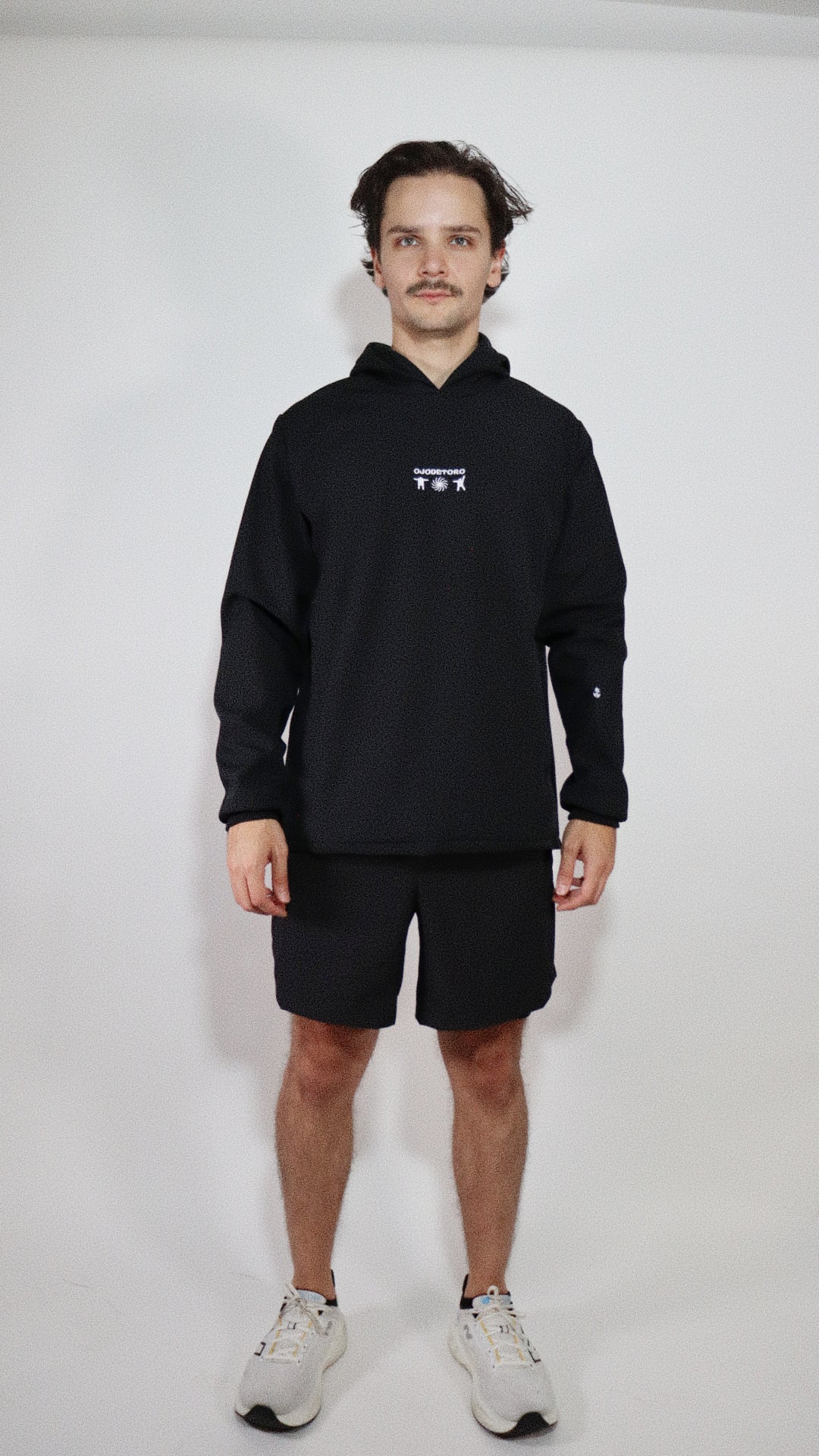 Anywhere Hoodie | Seal Extreme Softshell / DWR – Black