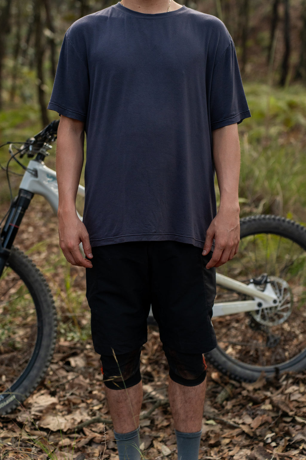 Bamboo Short Sleeve | 100% Natural Comfort – Gris Obscuro.