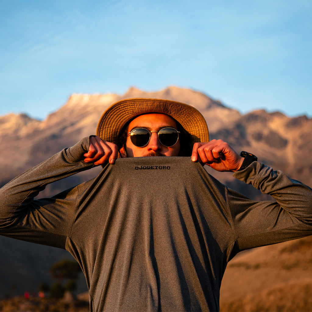Summit Long Sleeve | UPF50+ Base Layer – Dark Grey
