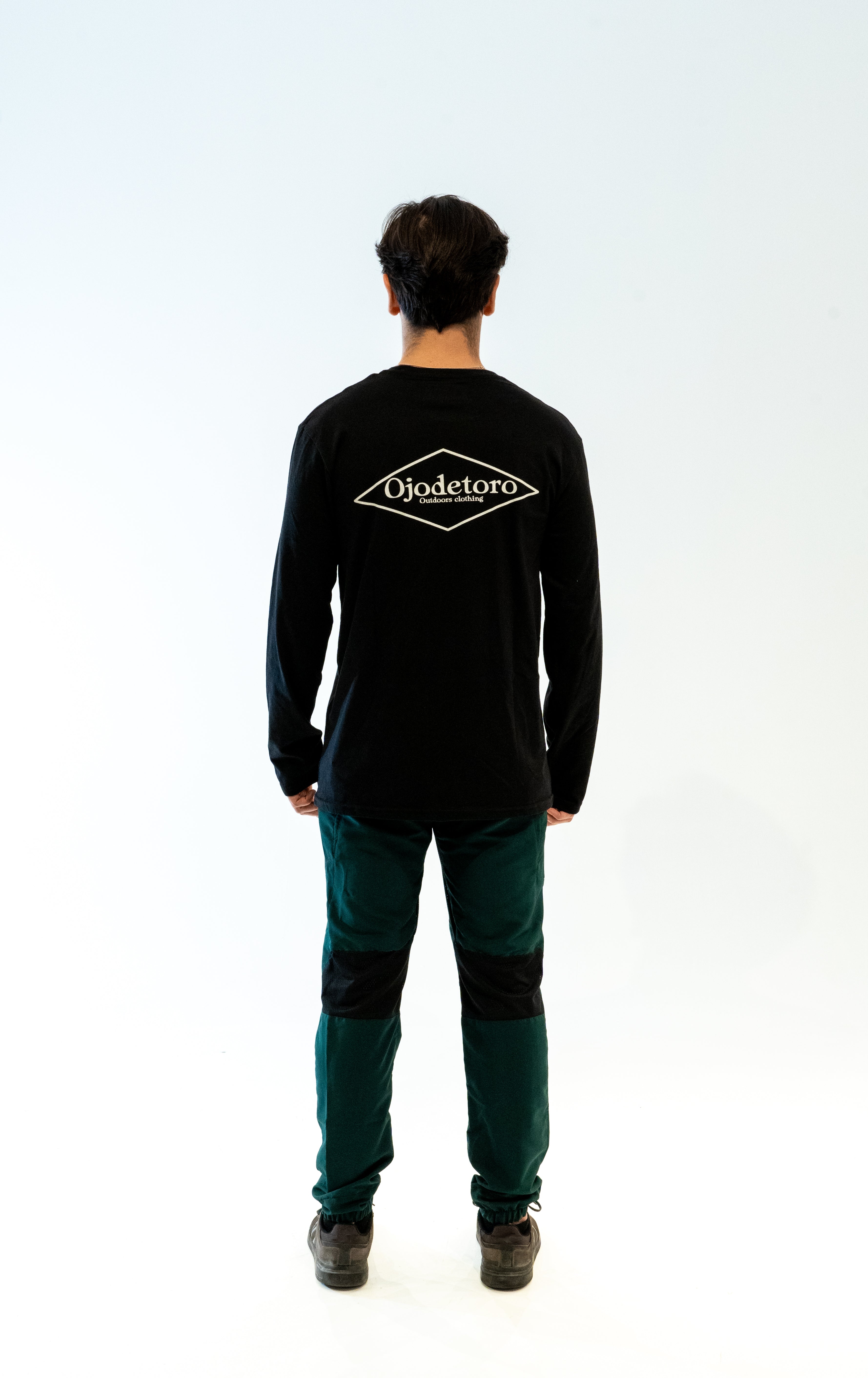 Bruma Trail Running Tee Negro - lateral / 3/4