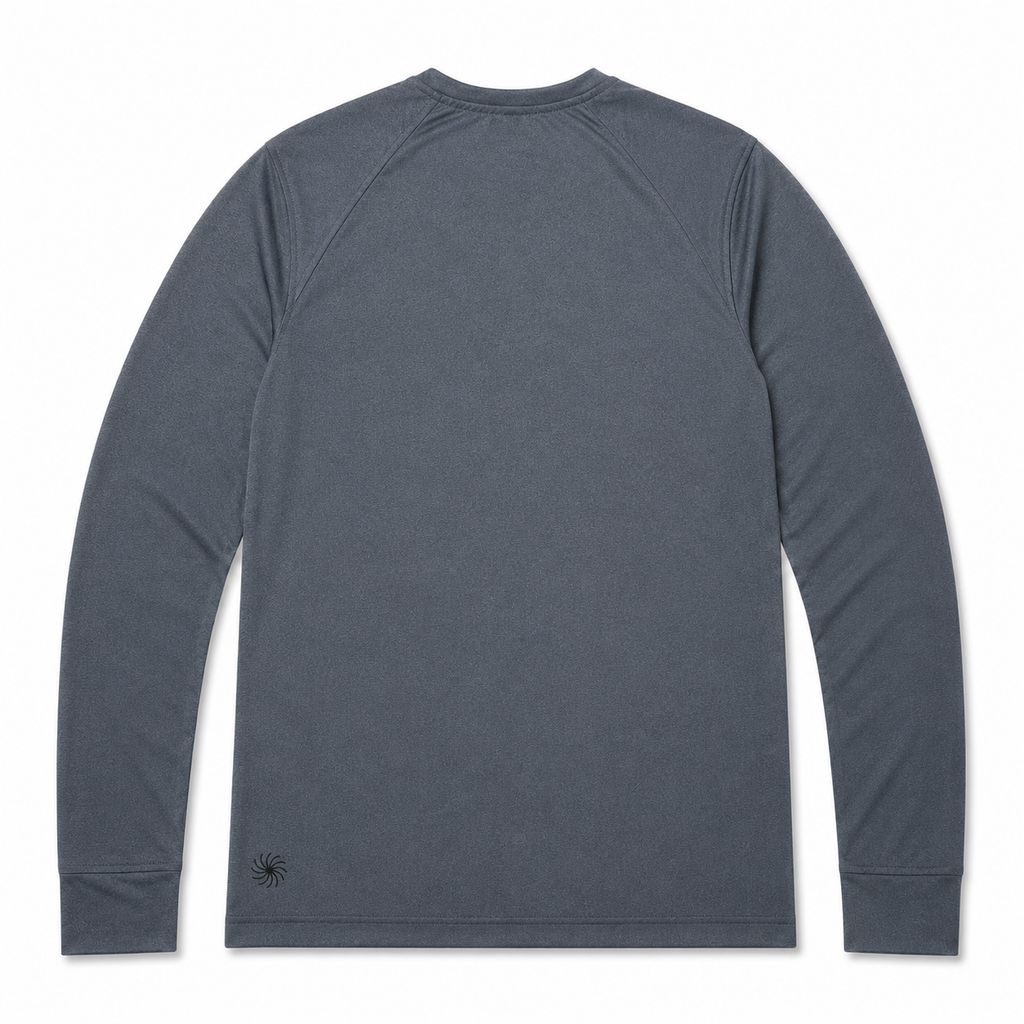 Summit Long Sleeve | UPF50+ Base Layer – Dark Grey