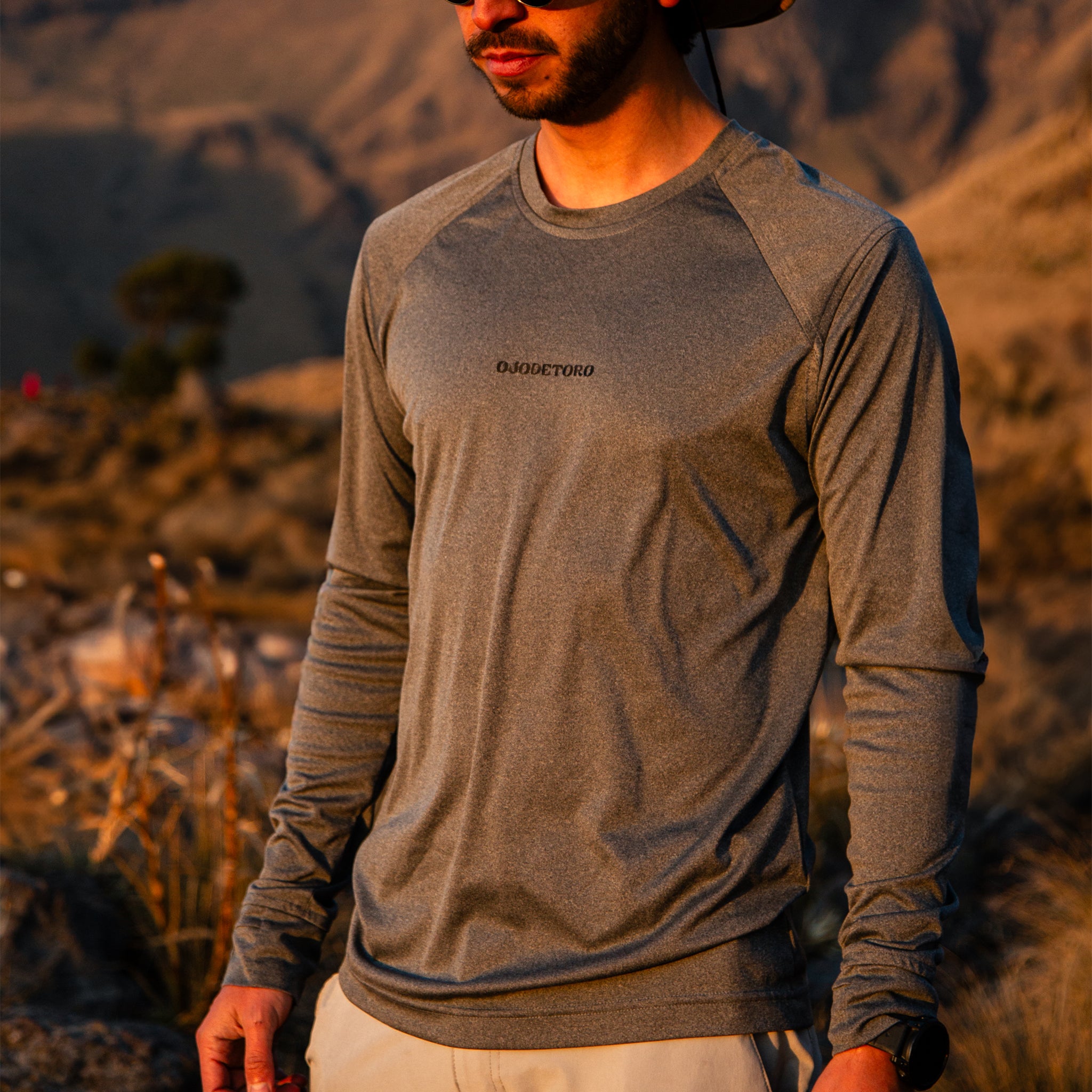 Summit Long Sleeve | UPF50+ Base Layer – Dark Grey