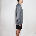 Cargar imagen en el visor de la galería, Playera M/L Summit Gris Obscuro
