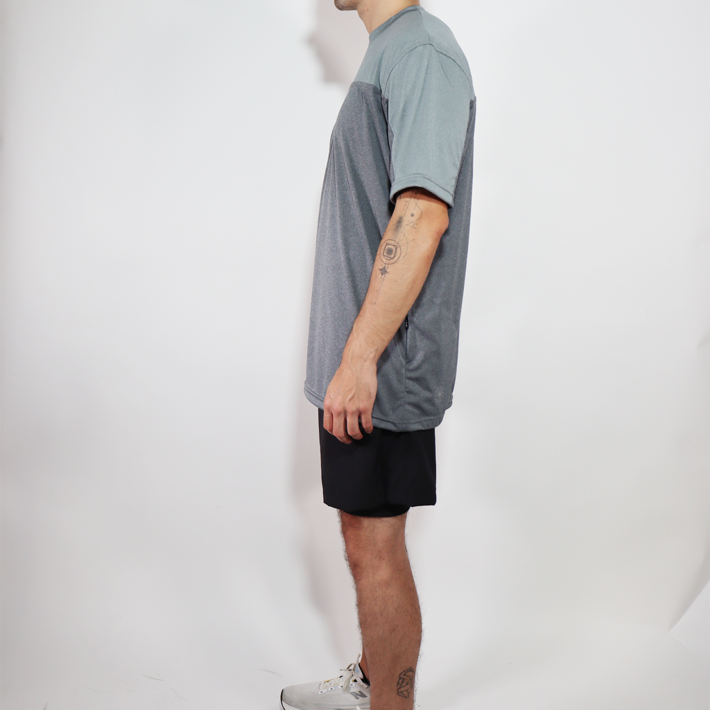Summit Short Sleeve | UPF50+ Base Layer – Dark Grey