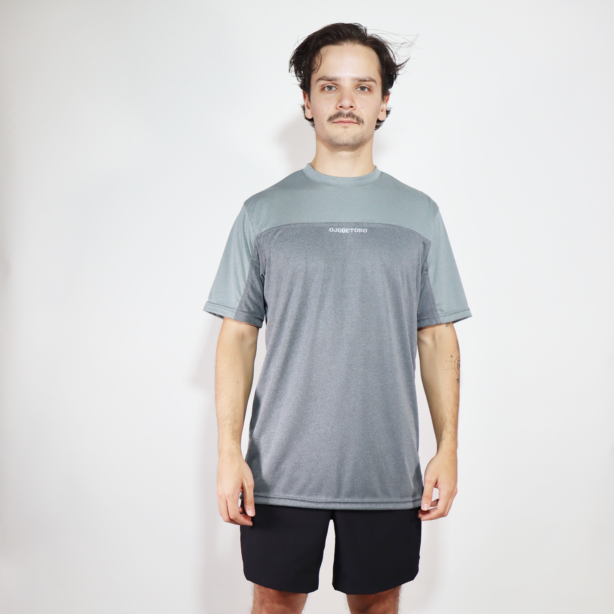 Playera M/C Summit Gris Obscuro