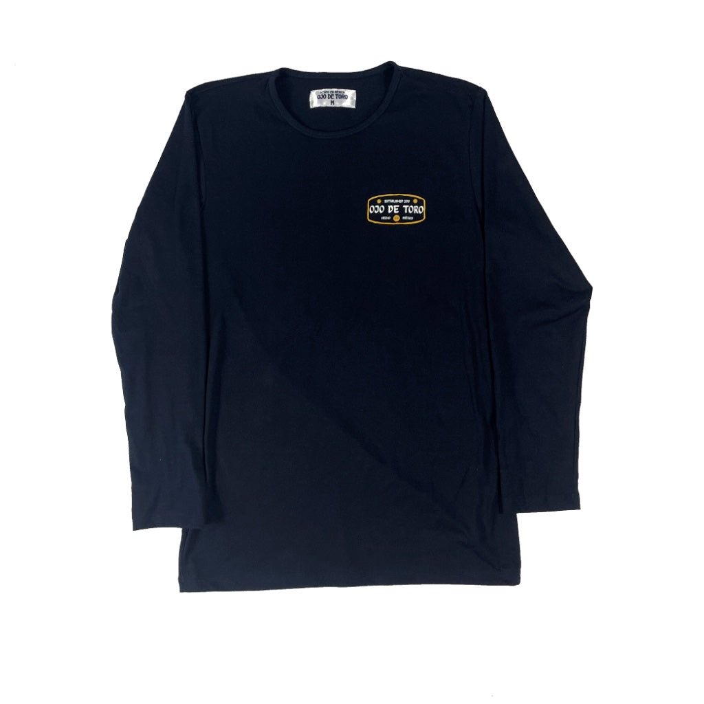 Dancing With The Waves Tee | Azul Marino Manga Larga - OjoDeToro