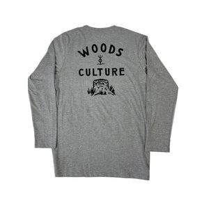 The Woods Culture Tee | Gris Manga Larga - OjoDeToro