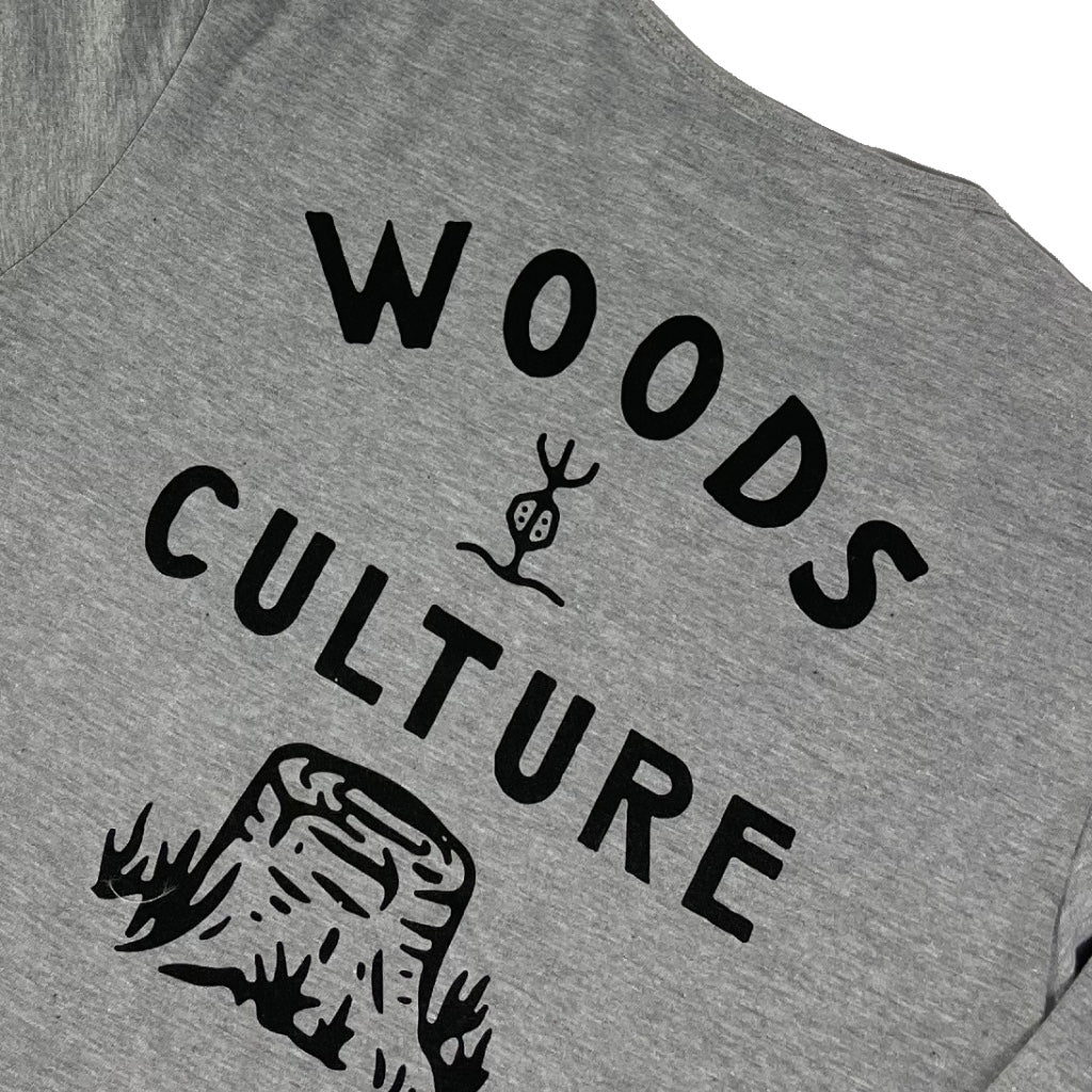 The Woods Culture Tee | Gris Manga Larga - OjoDeToro